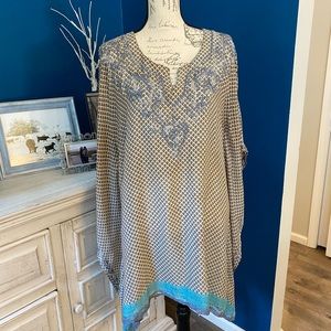 Beautiful silk tunic